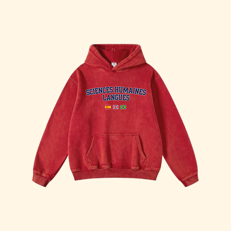 Hoodie Langues - 2025 - Version 3/3