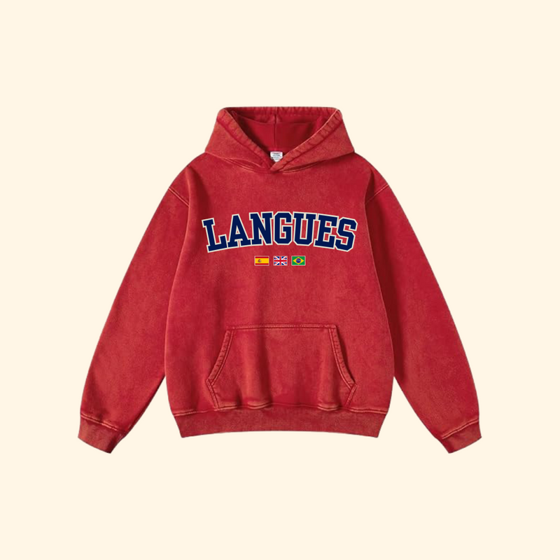 Hoodie Langues - 2025 - Version 1/3