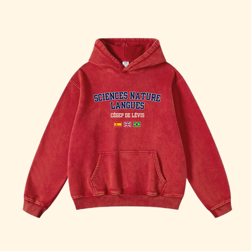 Hoodie Langues - Cégep Lévis - 2025 - Version 2/3