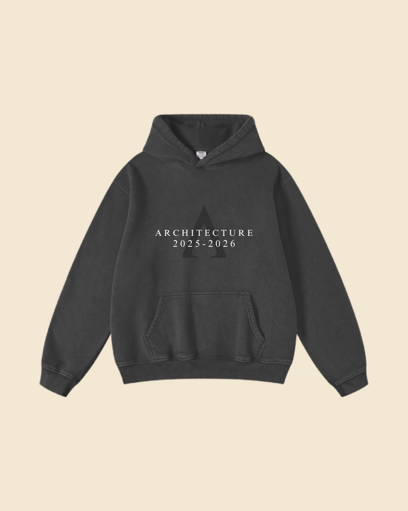 Architecture Modèle 2 - Hoodie Signature – Latitude Sur Mesure