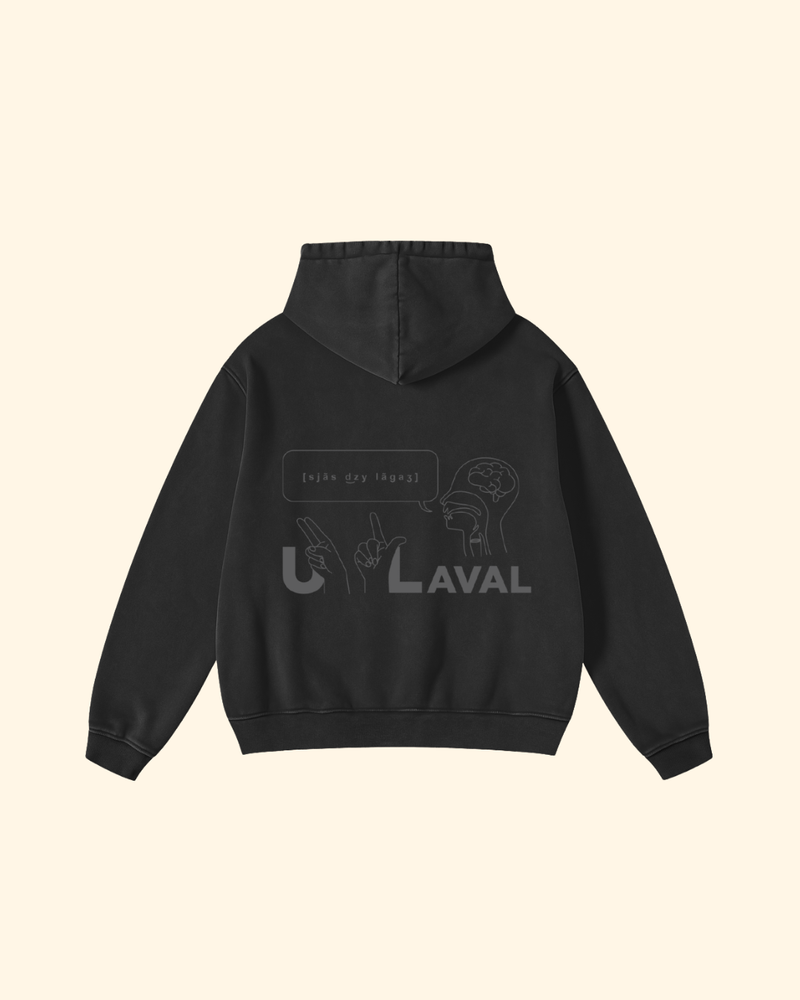 AGERLUL - Hoodie Signature – Latitude Sur Mesure