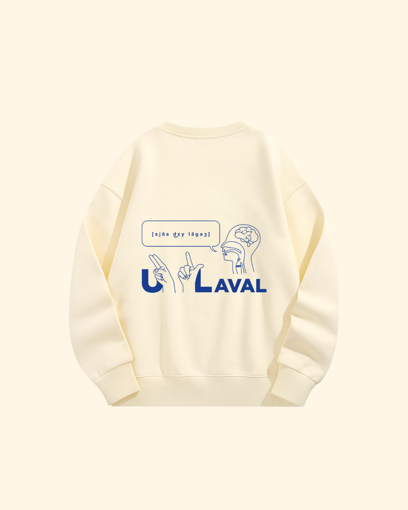 AGERLUL - Crewneck Signature – Latitude Sur Mesure
