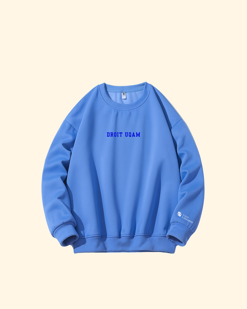 Droit Uqam - Crewneck Haute Gamme – Latitude Sur Mesure