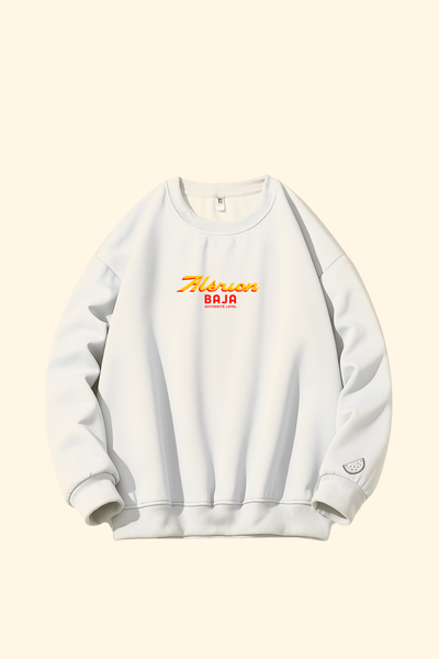 Alérion Baja - Crewneck Haute Gamme – Latitude Sur Mesure