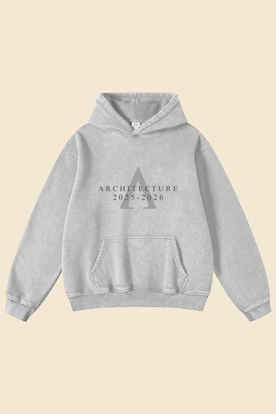 Architecture Modèle 2 - Hoodie Signature – Latitude Sur Mesure