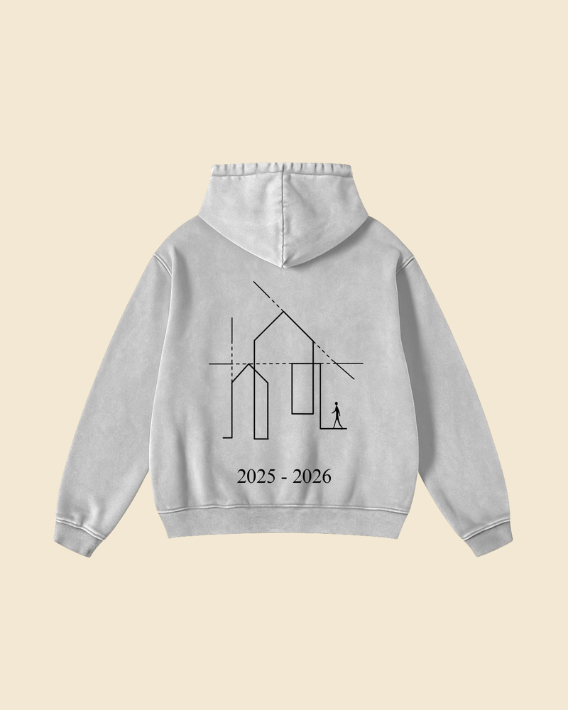 Architecture Modèle 1 - Hoodie Signature – Latitude Sur Mesure