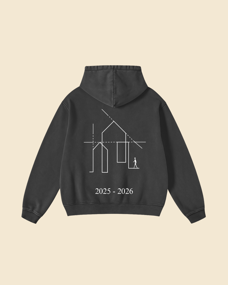 Architecture Modèle 1 - Hoodie Signature – Latitude Sur Mesure